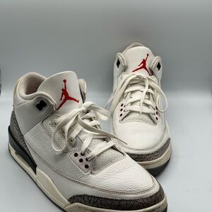 Size 11 - Jordan 3 Retro Mid White Cement Reimagined